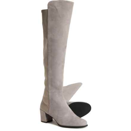 Stuart Weitzman City Block Boots - Suede (For Women) in Flannel