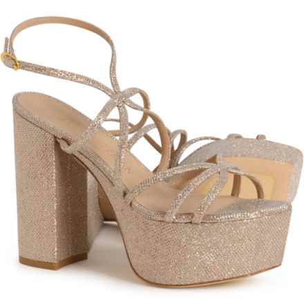 Stuart Weitzman Made in Spain BarelyThere SQHI Platform Sandals (For Women) in Poudre