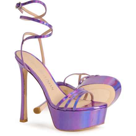 Stuart Weitzman Made in Spain Soiree 145 Platform Sandals (For Women) in Dusk