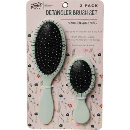 Studio Dry Detangler Brush Set - 2-Piece in Multi