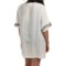 117AH_2 Studio West Embroidered Tunic Cover-Up - Short Sleeve (For Women)