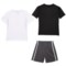 683FN_2 STX T-Shirts and Shorts Set - 3-Piece, Short Sleeve (For Little Boys)