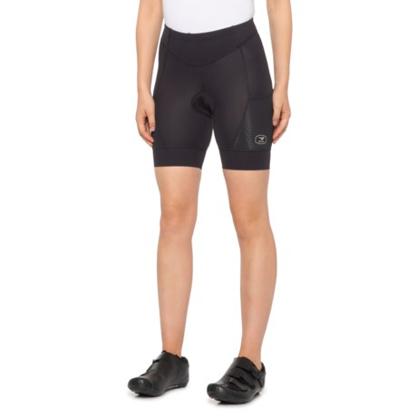 Sugoi Men's Piston 200 Triathlon Shorts - Black & White, Padded For Cycling