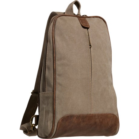 Sun N Sand Backpack Sling Bag in Khaki