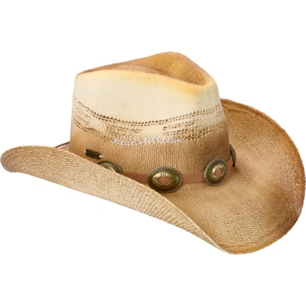 Sun \'N\' Sand UPF 50+  Wide Brim Hat.  Brown Sun N Sand | Clara Paper Braid Hat | Hats Unlimited main image 2