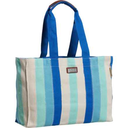 Sun N Sand Shoulder Tote Bag in Blue