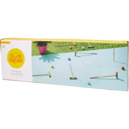 SUN SQUAD Croquet Set - 24-Piece (For Boys and Girls) in Multi