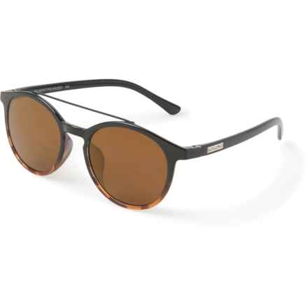 Suncloud Belmont Sunglasses - Polarized Mirror Lenses (For Women) in Black Tortoise Fade /Sienna Mirror