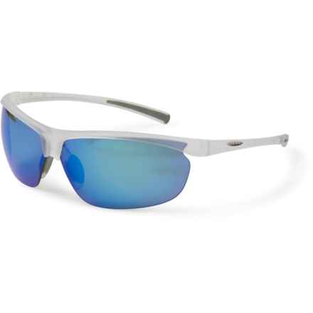 Suncloud Zephyr Sunglasses - Polarized Mirror Lenses (For Men and Women) in Blue Mirror