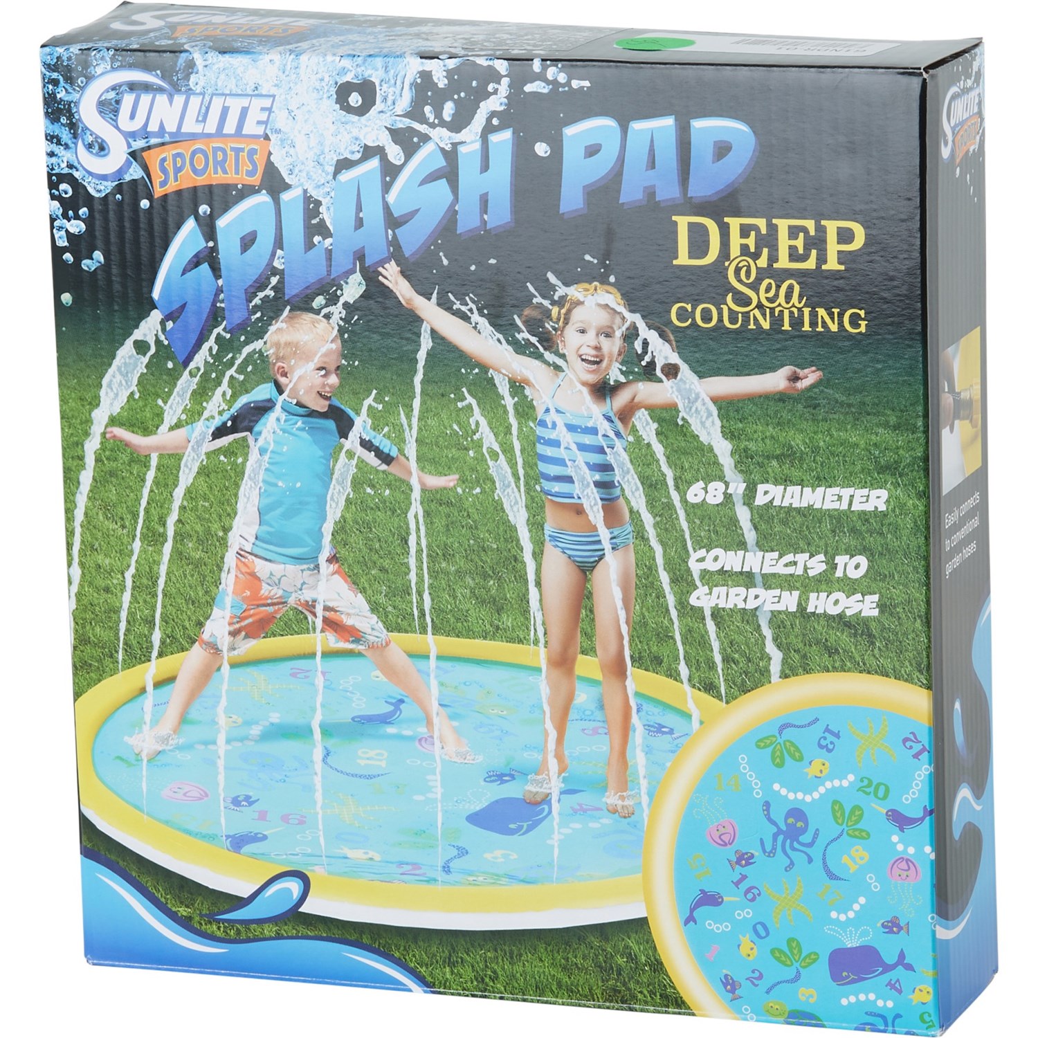Sunlite Sports Splash Pad Deep Sea Counting Save 27