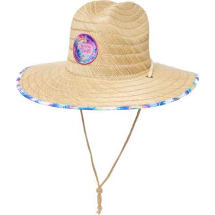 Sunny Dayz Rush Lifeguard Hat - UPF 50+ (For Girls) in Natural