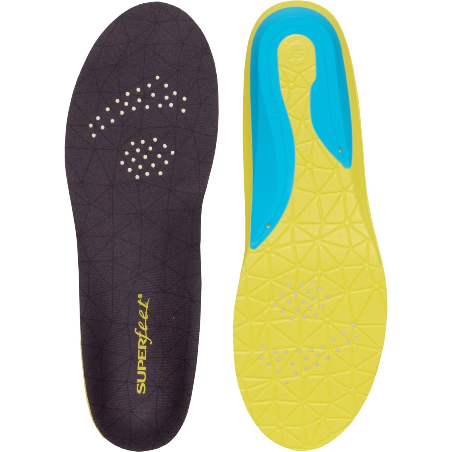Superfeet FLEXthin Dynamic Comfort Insole Inserts (For Men and Women ...