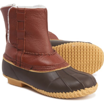 pull on duck boots womens