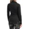 9932T_2 super.natural 140 Base Layer Top - Merino Wool, Zip Neck, Long Sleeve (For Women)