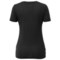 9661G_2 super.natural V-Neck T-Shirt 140 - Merino Wool, Short Sleeve (For Women)