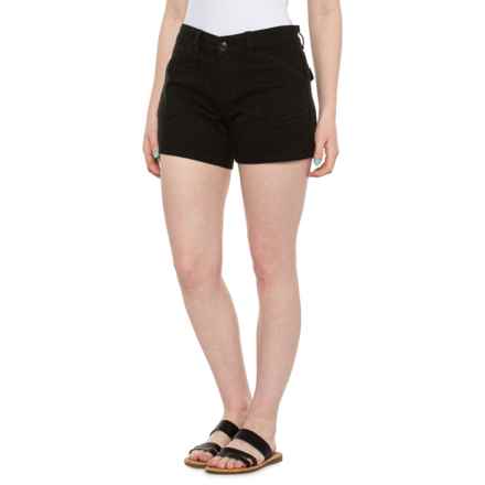Supplies by UNIONBAY Alix Cotton Twill Shorts in Black
