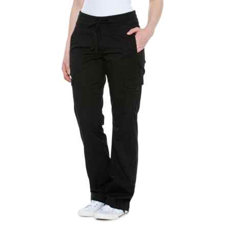 Supplies by UNIONBAY Lilah Knit-Waist Convertible Pants in Black
