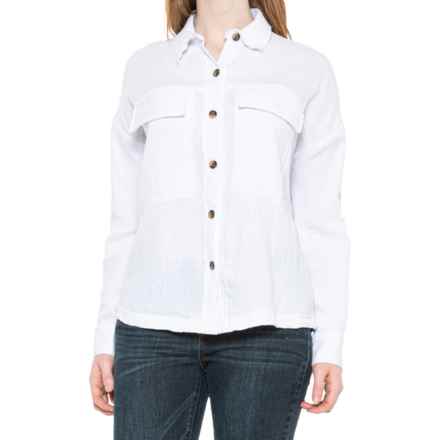 Supplies by UNIONBAY Liz Shirt - Long Sleeve in White