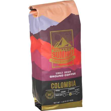 Supreme Summit Colombian Ground Coffee - 16 oz. in Multi