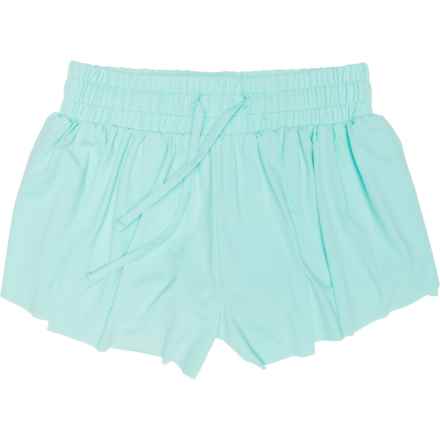 SUZETTE BIG GIRLS FLY AWAY SHORT W/ BUILT IN LINER in Aqua