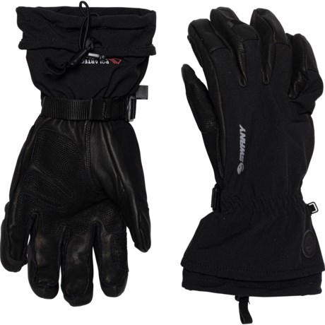 Swany 970 Gloves - Waterproof, Insulated (For Men) in Black