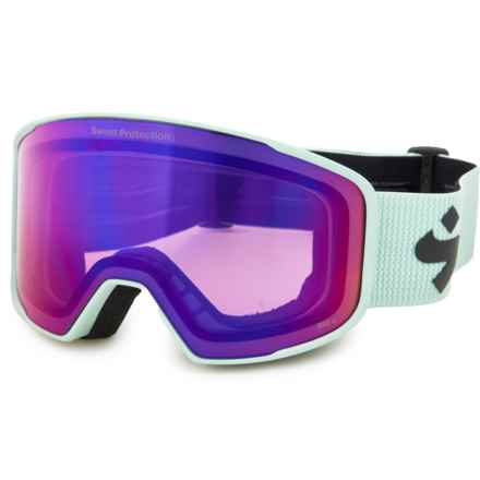 SWEET PROTECTION Boondock RIG® Reflect Ski Goggles (For Men and Women) in Bixbite/Misty Turquoise/Misty Trace Em