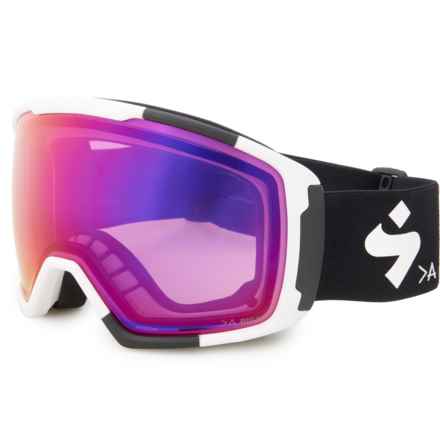 SWEET PROTECTION Clockwork MAX RIG® Reflect Apex Ski Goggles in Bixbite/Satin White/Black/Aksel