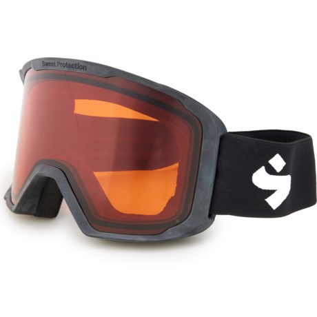 SWEET PROTECTION Durden Ski Goggles (For Men and Women) in Orange/Matte Black/Black