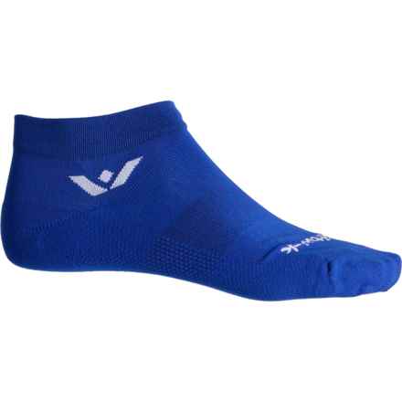 Swiftwick ASPIRE No-Show Running Socks - Ankle (For Men) in Cobalt Blue