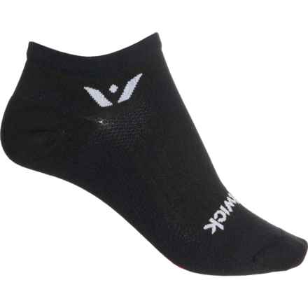 Swiftwick ASPIRE Zero No-Show Running Socks - Below the Ankle (For Women) in Black
