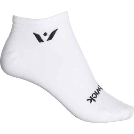 Swiftwick ASPIRE Zero No-Show Running Socks - Below the Ankle (For Women) in White