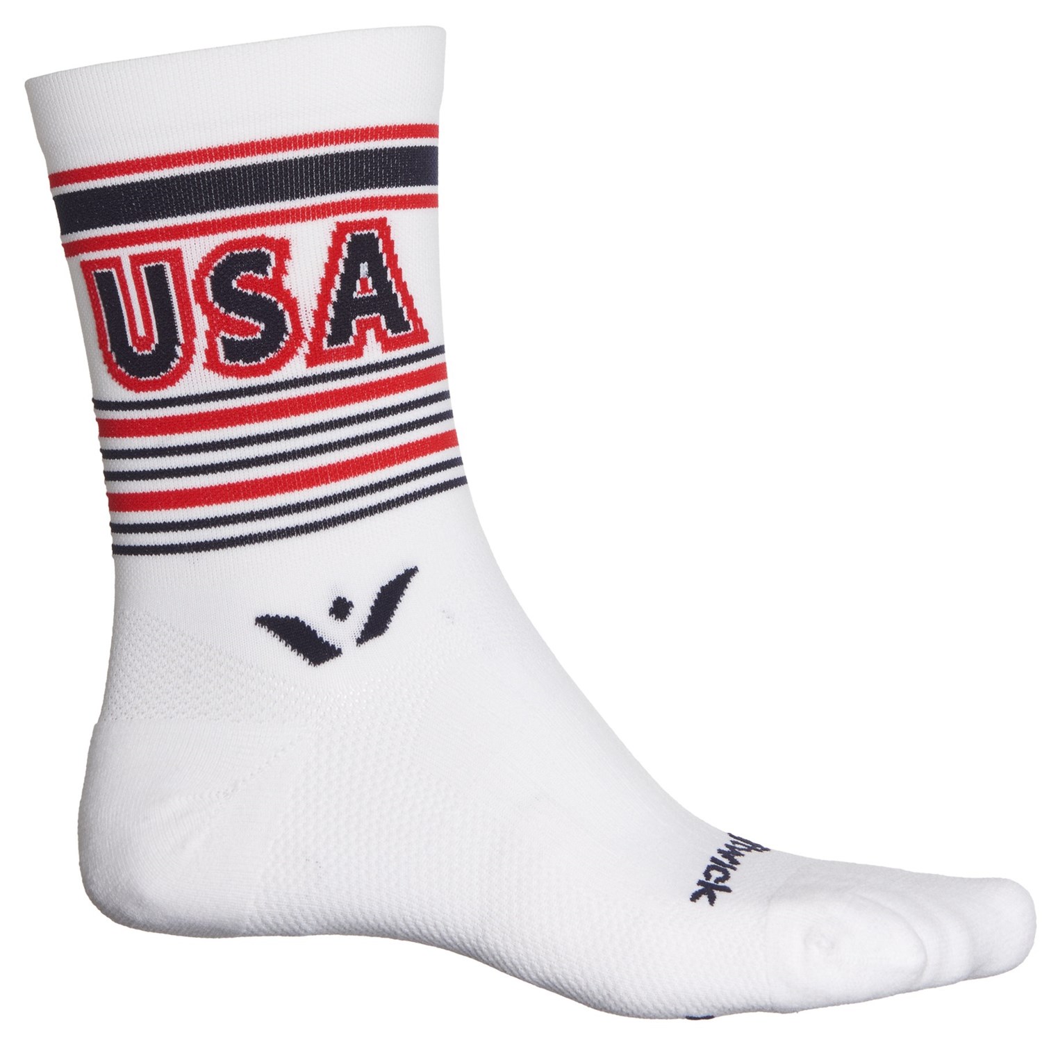Swiftwick VISION Five Tribute Cycling Socks - Crew (For Men and Women)