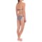 168MF_2 SWIM SYSTEMS Swim Systems High-Neck Halter Bikini Set - Side-Tie Bottoms (For Women)