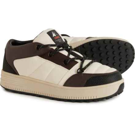 SWIMS Snow Runner Low Snow Boots - Waterproof (For Men) in Brw/Offw/Bla