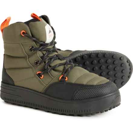 SWIMS Snow Runner Mid Snow Boots - Waterproof (For Women) in Olive /Black