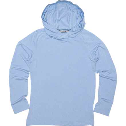 Swiss Alps Big Boys Hooded Sun Shirt - UPF 40+, Long Sleeve in Aquatic Awe
