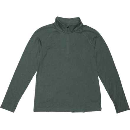 Swiss Alps Big Boys Sun Shirt - UPF 40+, Zip Neck, Long Sleeve in Dragonfly