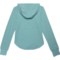 3FHGP_2 Swiss Alps Big Girls Marble Knit Sun Shirt - UPF 40+, Long Sleeve