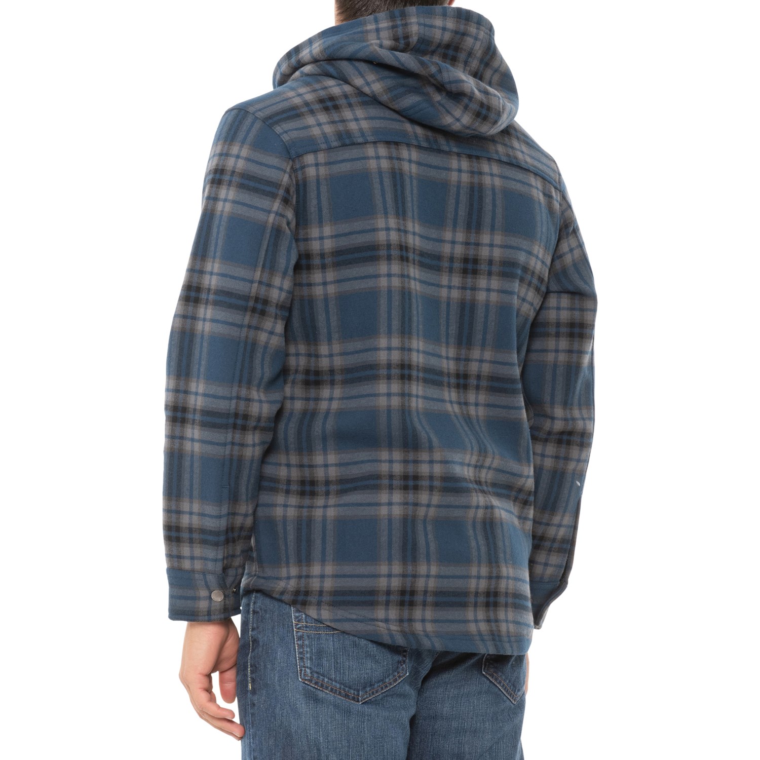 Swiss Alps Bonded Flannel Shirt Jacket (For Men) - Save 62%