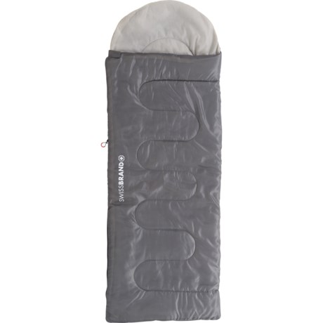 SWISS BRAND 60°F Hawaii Sleeping Bag - Rectangular in Dark Grey