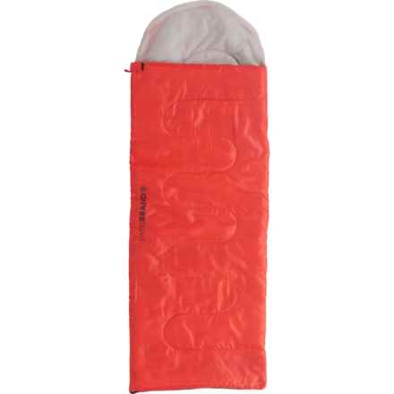 SWISS BRAND 60°F Hawaii Sleeping Bag - Rectangular in Red