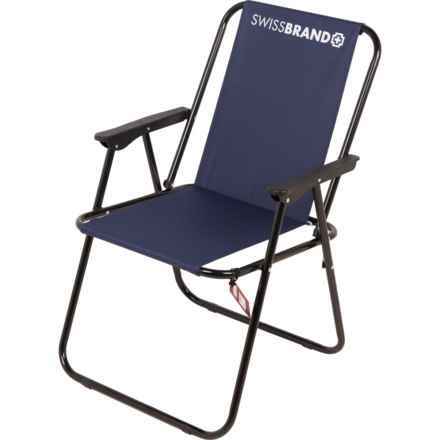 SWISS BRAND Beach Chair in Navy