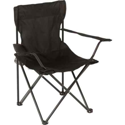 SWISS BRAND Folding Chair in Black
