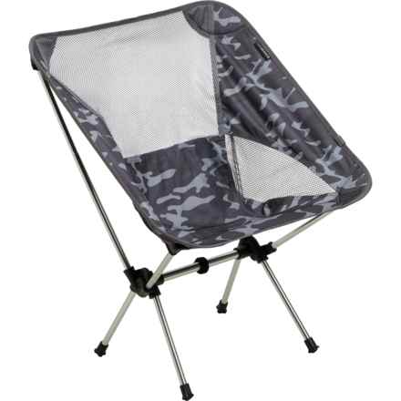 SWISS BRAND Helinox Aluminum and Mesh Chair in Grey/Camo
