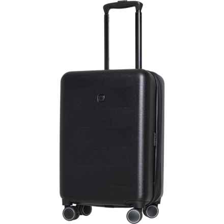 Swiss Gear 19” 8020 Carry-On Spinner Suitcase - Hardside, Expandable, Black in Black
