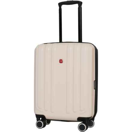 Swiss Gear 19” 8028 Carry-On Spinner Suitcase - Hardside, Expandable, Pink-Grey in Pink/Grey