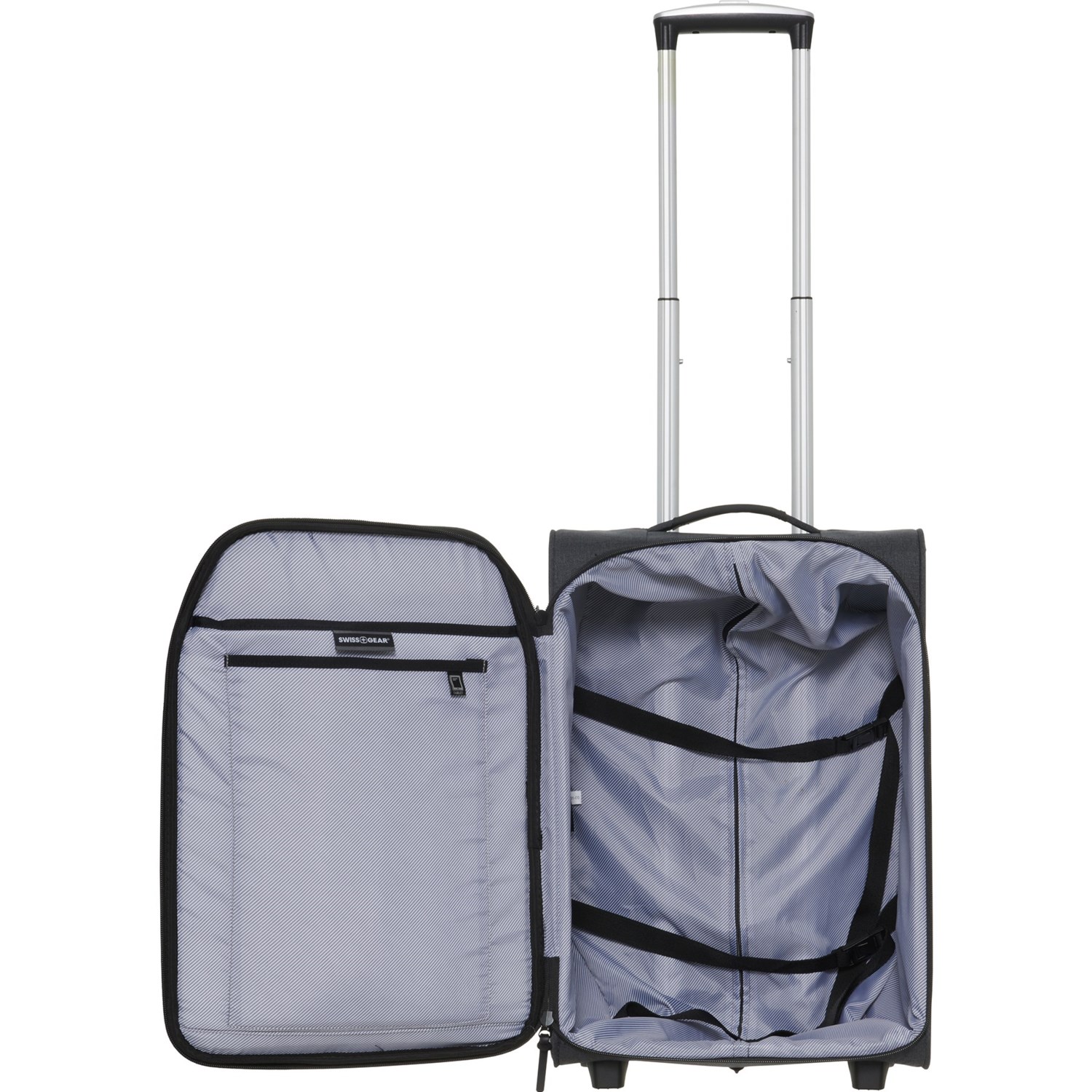 Swiss Gear 20” 7516 CarryOn Suitcase Softside, Grey Heather Save 33