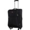 Swiss Gear 23” SW4010 Spinner Suitcase - Expandable, Softside, Black in Black