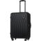 Swiss Gear 24” 8018 Spinner Suitcase - Hardside, Expandable, Black in Black