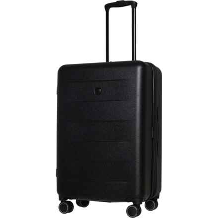 Swiss Gear 24” 8020 Spinner Suitcase - Hardside, Expandable, Black in Black